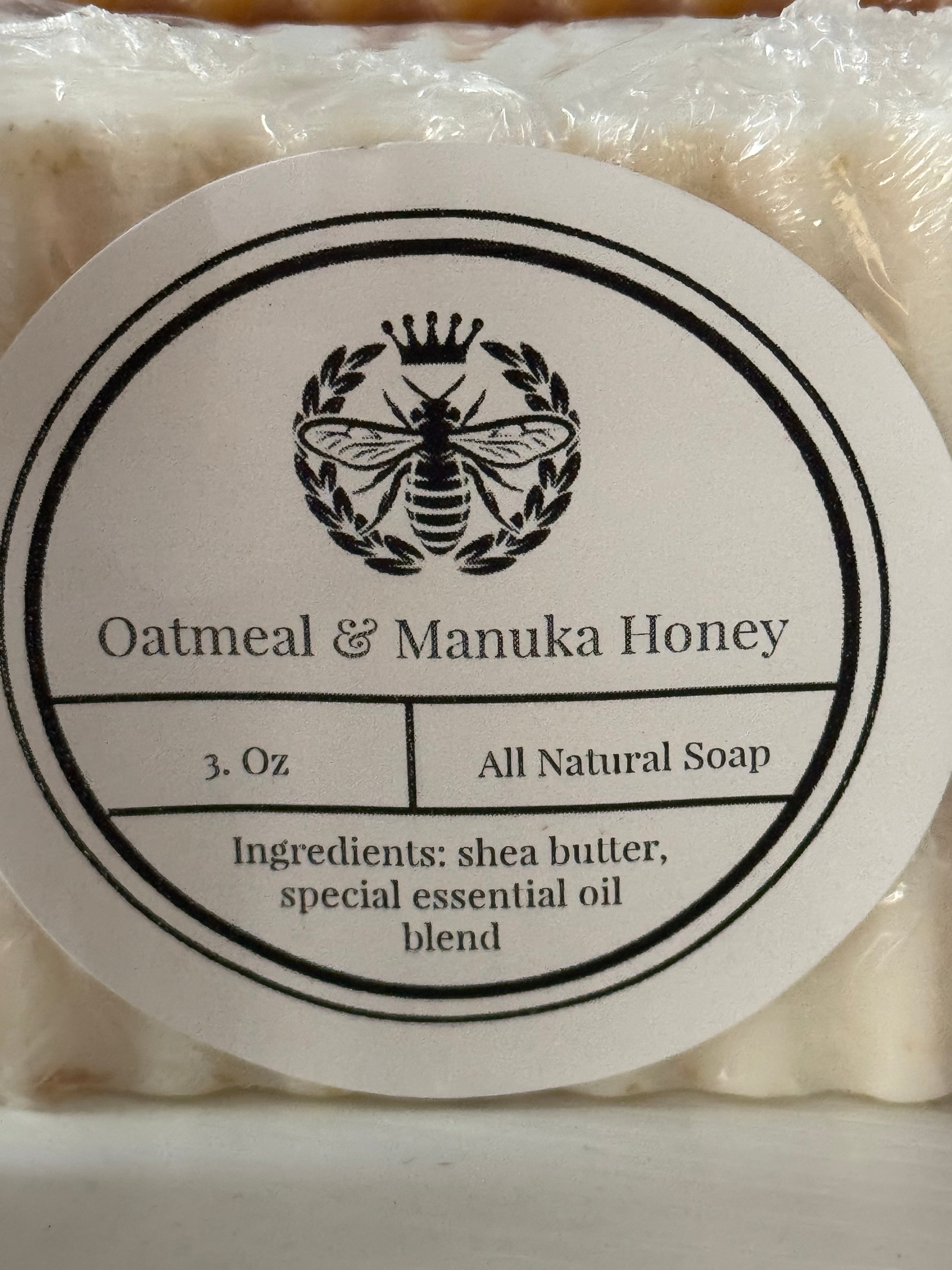Oatmeal & Manuka Honey Soap